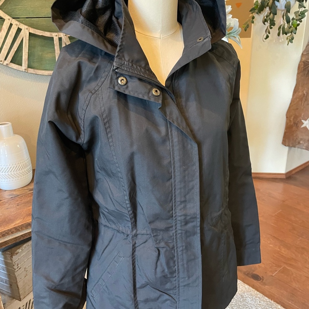 Women's Black Hooded Jacket